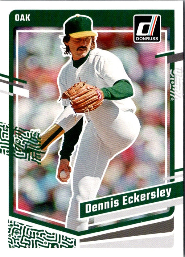 2023 Donruss Dennis Eckersley #158