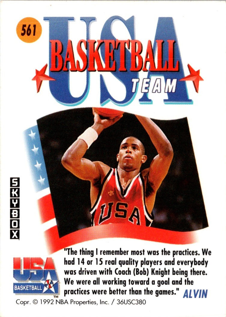 1991 SkyBox Alvin Robertson