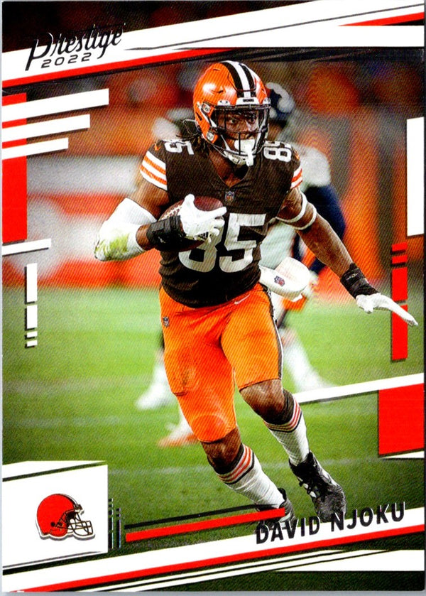 2022 Panini Prestige David Njoku #67