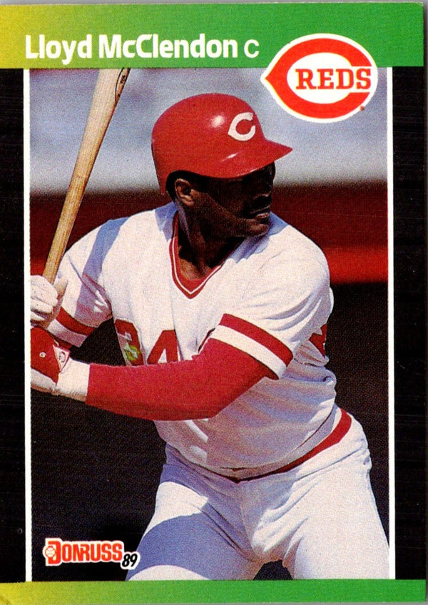 1989 Donruss Lloyd McClendon #595