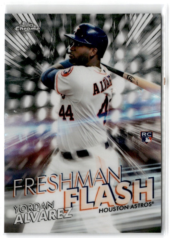 2020 Topps Chrome Freshman Flash Yordan Alvarez #FF-15