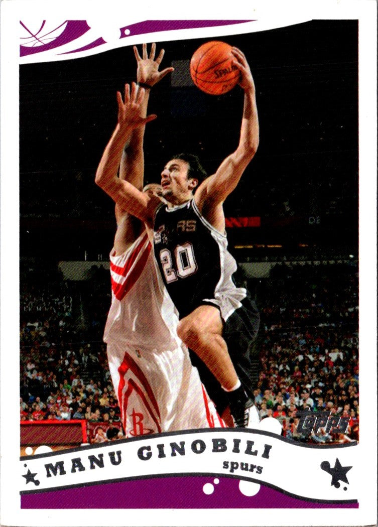 2005 Topps Manu Ginobili