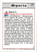 1991 Hoops Bulls Win