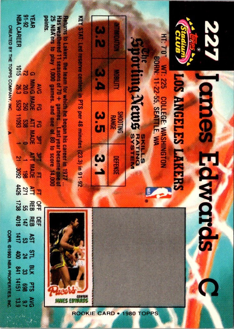 1992 Stadium Club James Edwards