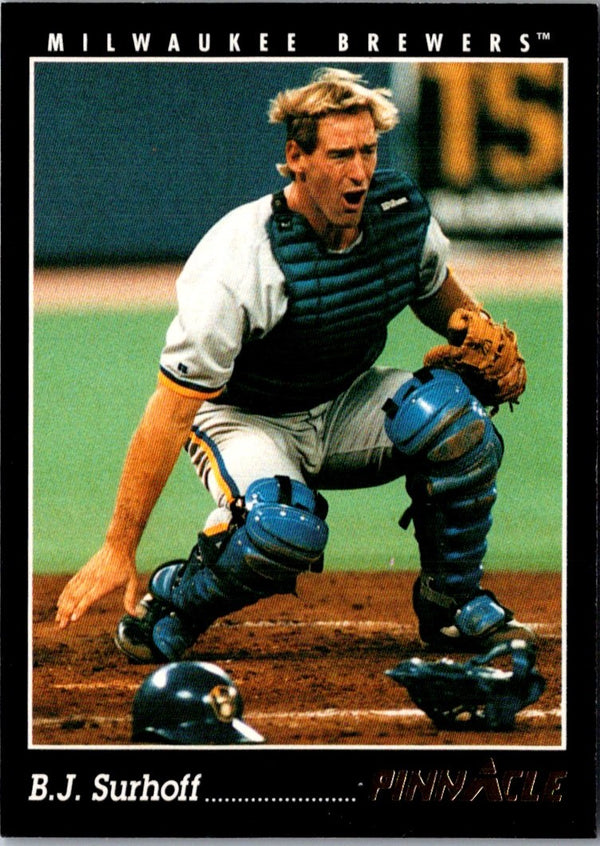1993 Pinnacle B.J. Surhoff #87