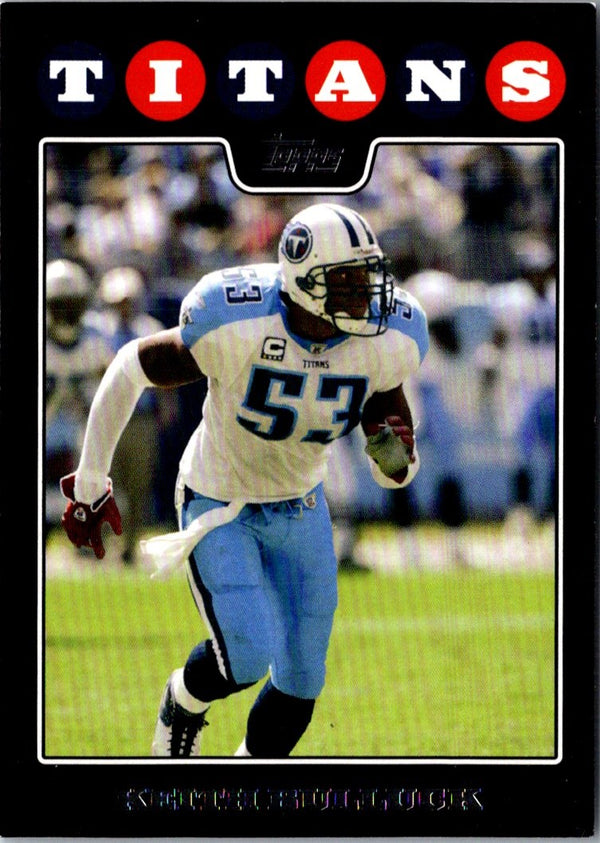 2008 Topps Tennessee Titans Keith Bulluck #TEN6