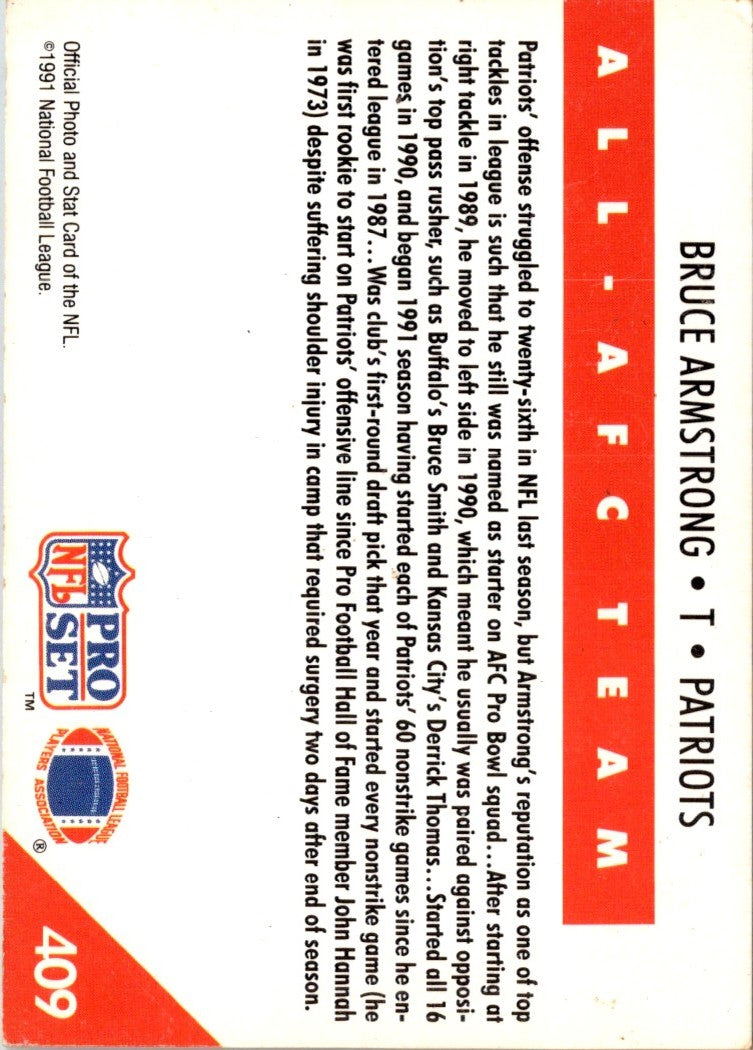 1990 Pro Set Super Bowl XXV Binder Ed Too Tall Jones