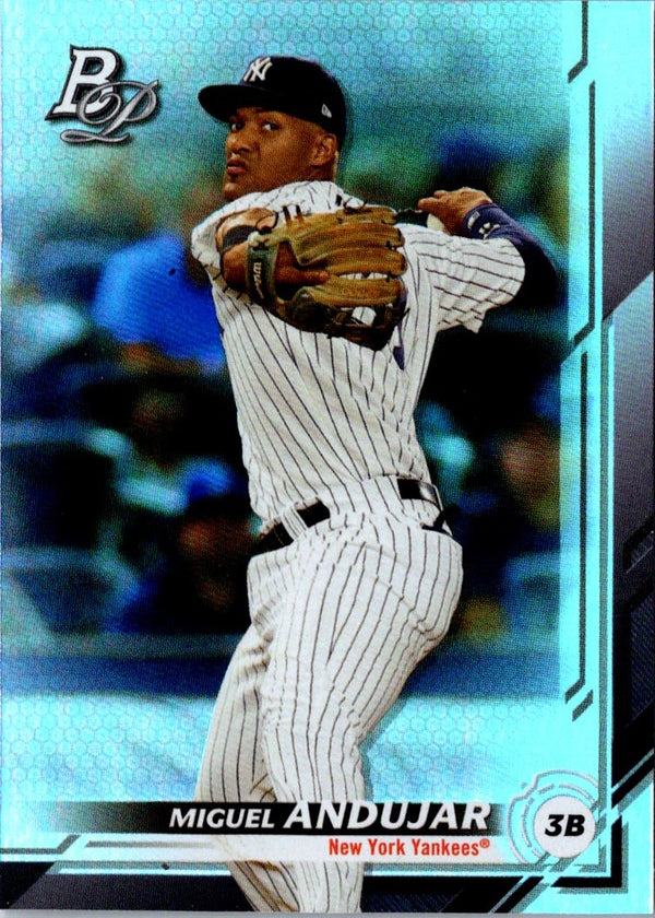 2019 Bowman Platinum Miguel Andujar #99