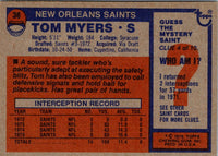1976 Topps Tom Myers #36