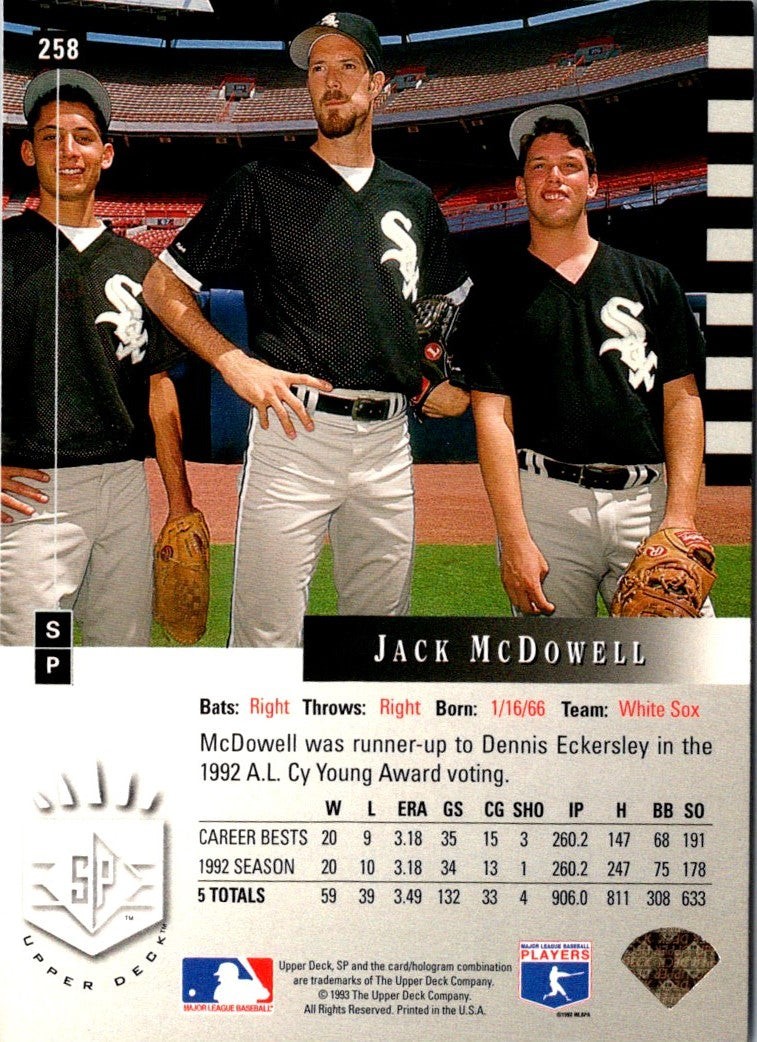 1993 SP Jack McDowell