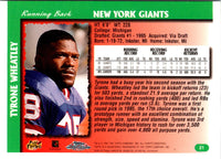 1997 Topps Chrome Tyrone Wheatley #21