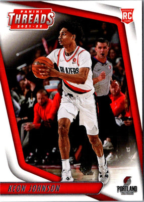 2021 Panini Chronicles Keon Johnson #91 Rookie