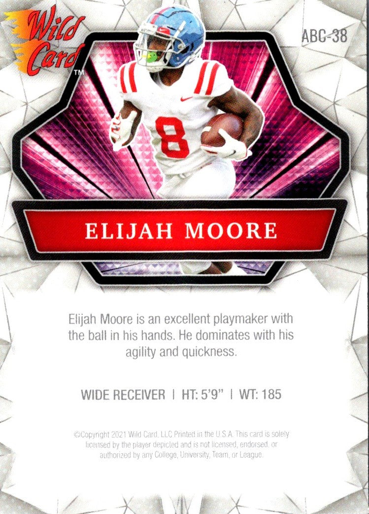 2021 Wild Card Elijah Moore