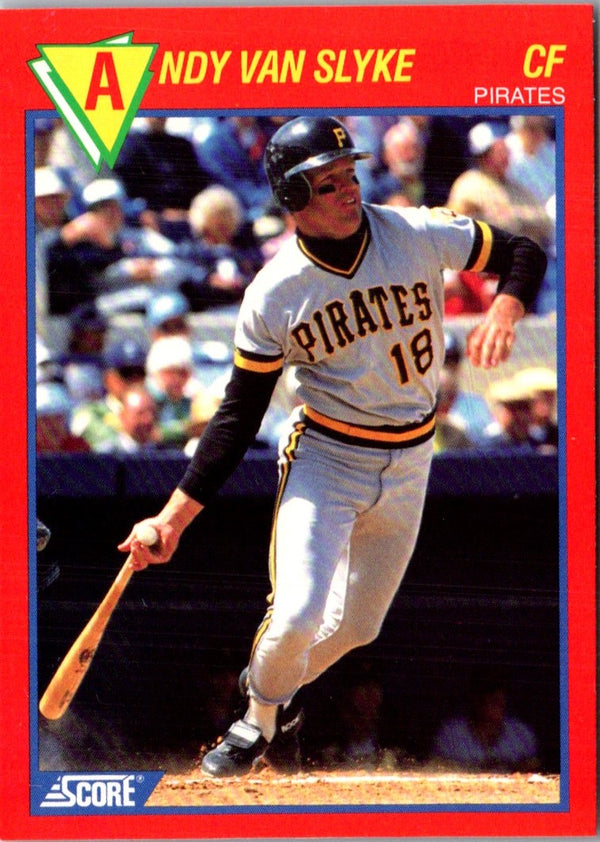 1989 Score Baseball's 100 Hottest Players Andy Van Slyke #92