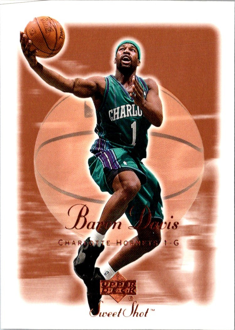 2001 Upper Deck Sweet Shot Baron Davis