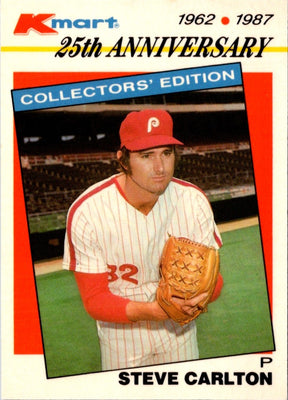 1987 Topps Kmart 25th Anniversary Steve Carlton #15