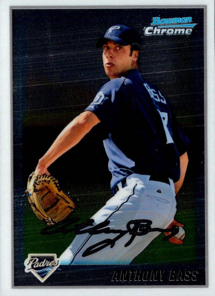 2010 Bowman Chrome Prospects Anthony Bass