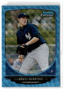 2013 Bowman Chrome Prospects Blue Wave Brett Gerritse