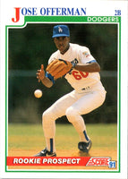 1991 Score Jose Offerman #343