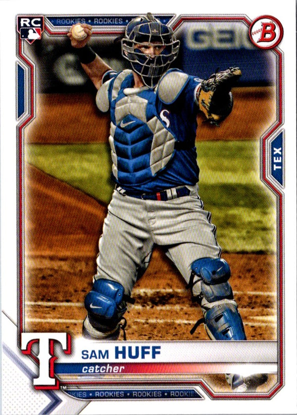 2021 Bowman Sam Huff #23 Rookie