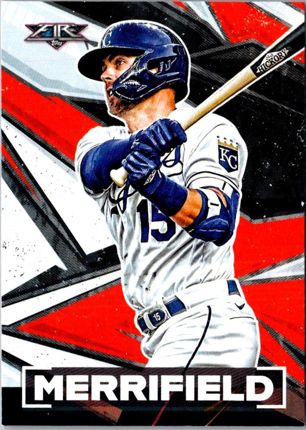 2021 Topps Fire Whit Merrifield #193