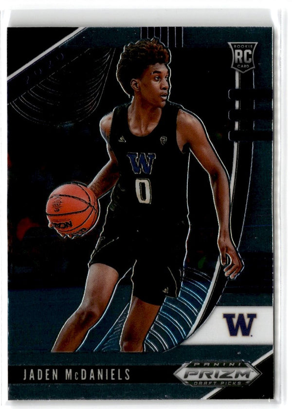 2020 Panini Prizm Draft Picks Collegiate Jaden McDaniels #11