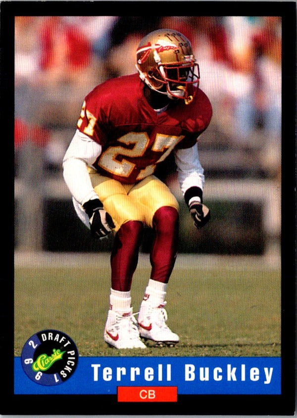 1992 Classic Terrell Buckley #59