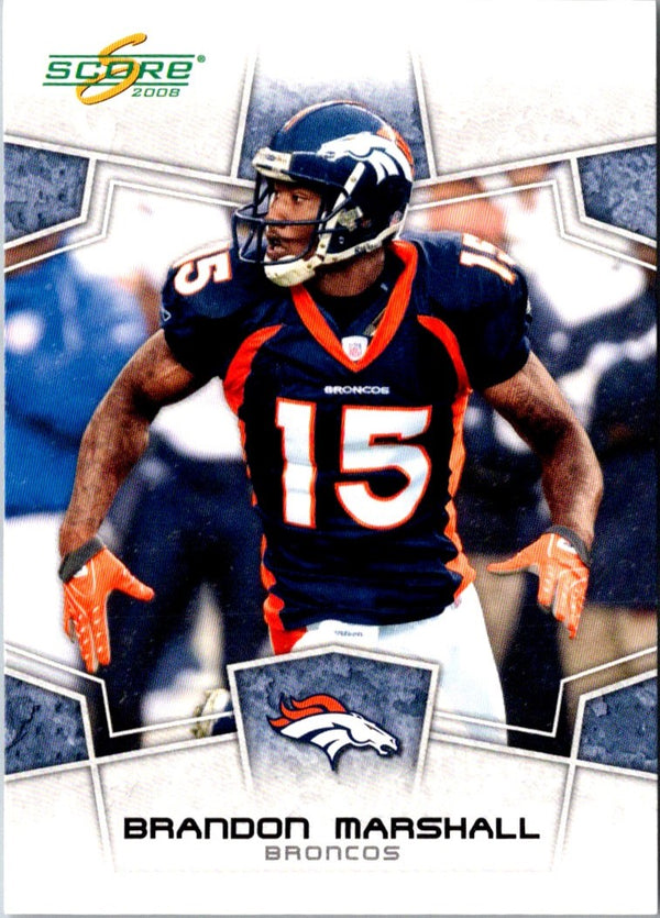 2008 Score Brandon Marshall #91