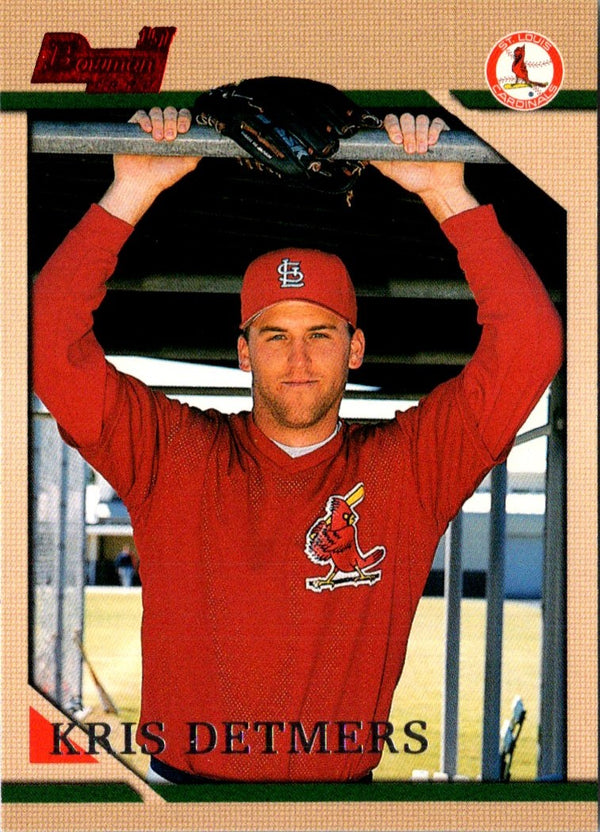 1996 Bowman Kris Detmers #160 Rookie