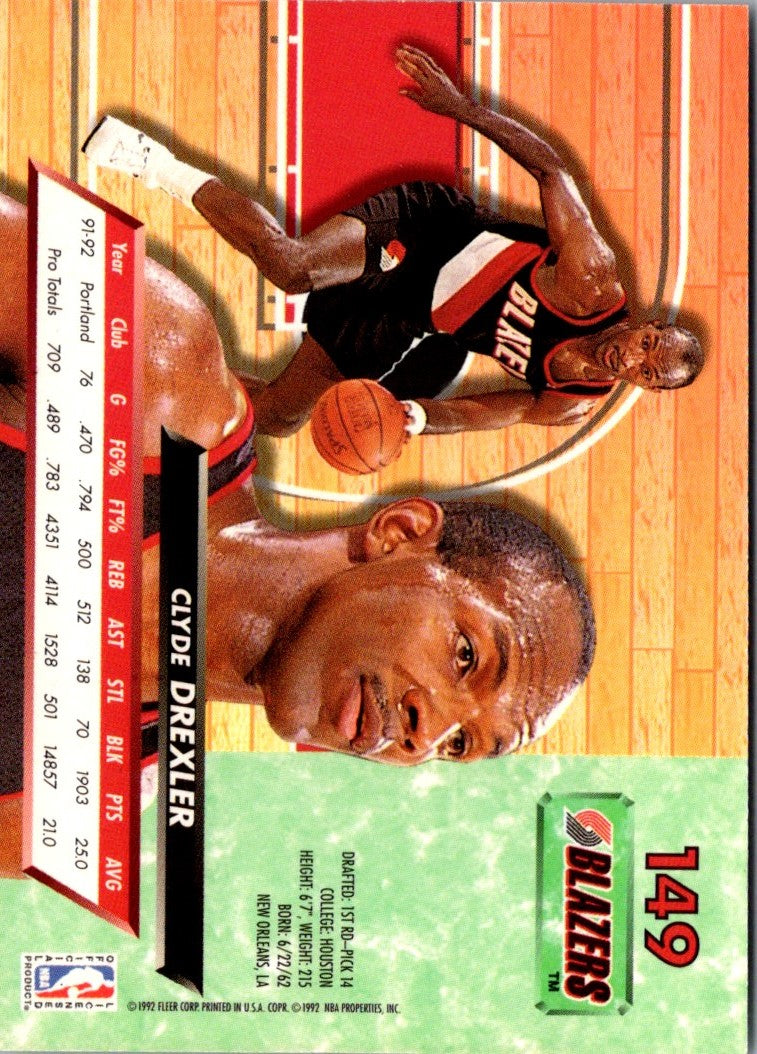 1992 Ultra Clyde Drexler