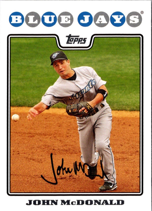 2008 Topps John McDonald #557