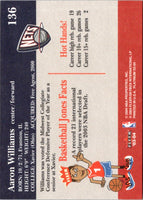 2003 Fleer Platinum Aaron Williams #136