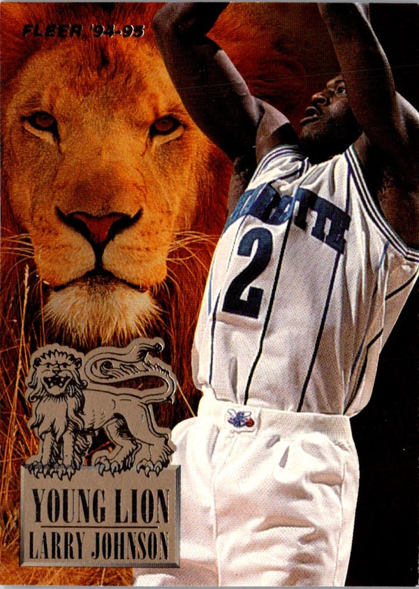 1994 Fleer Young Lions Larry Johnson #3