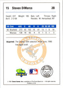 1991 Classic Best Kane County Cougars Steven DiMarco