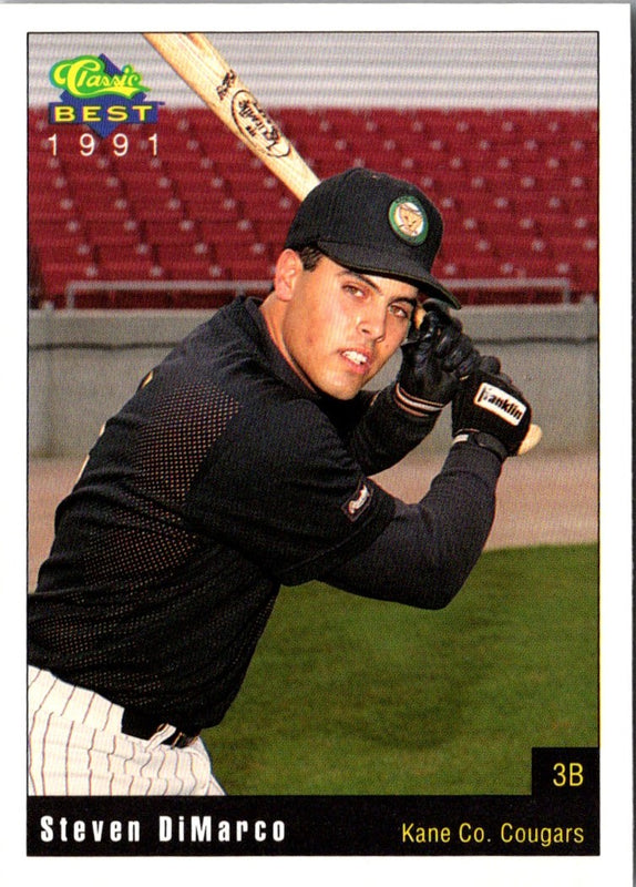1991 Classic Best Kane County Cougars Steven DiMarco #15
