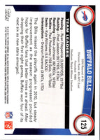 2011 Topps Buffalo Bills (Steve Johnson/Fred Jackson/Mansfield Wrotto) #125