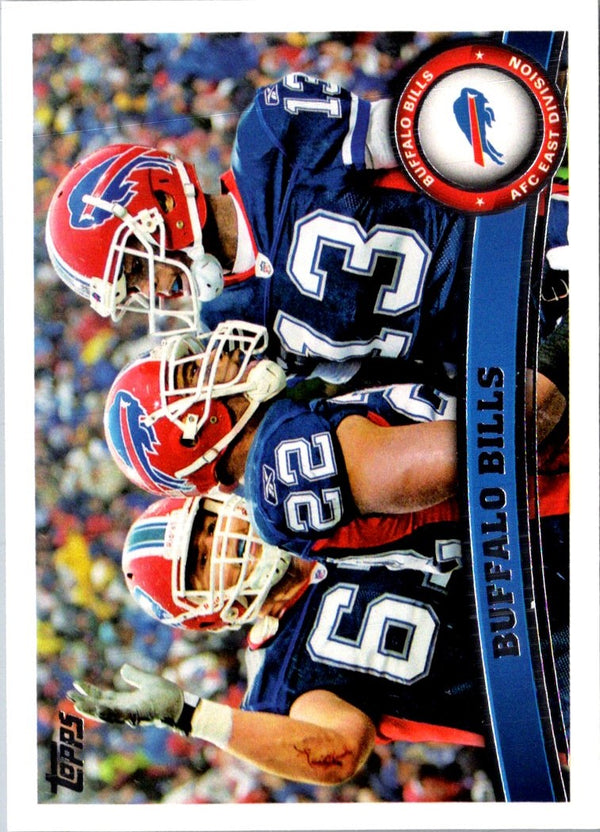 2011 Topps Buffalo Bills (Steve Johnson/Fred Jackson/Mansfield Wrotto) #125