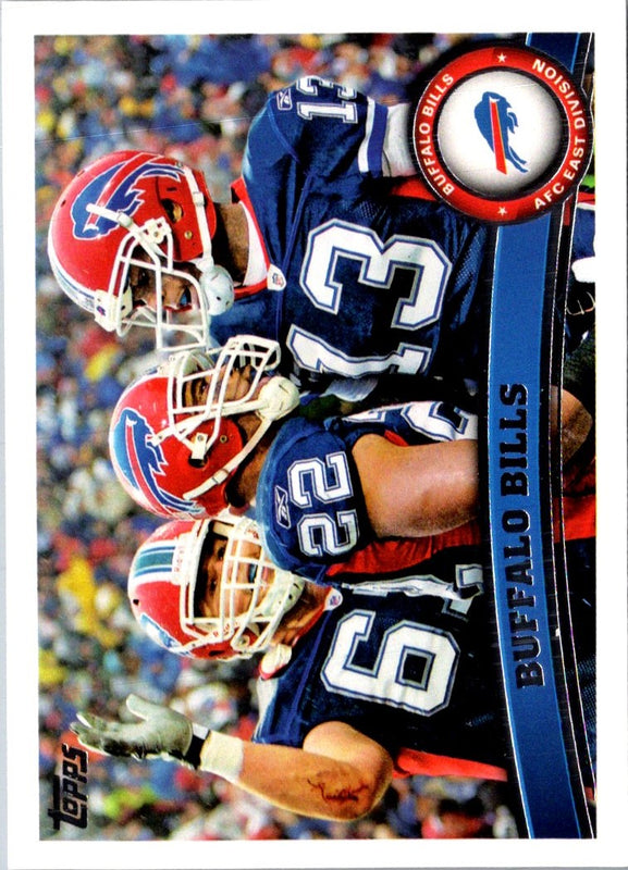 2011 Topps Buffalo Bills (Steve Johnson/Fred Jackson/Mansfield Wrotto) #125