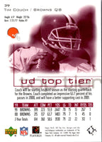 2001 Upper Deck Tim Couch #39