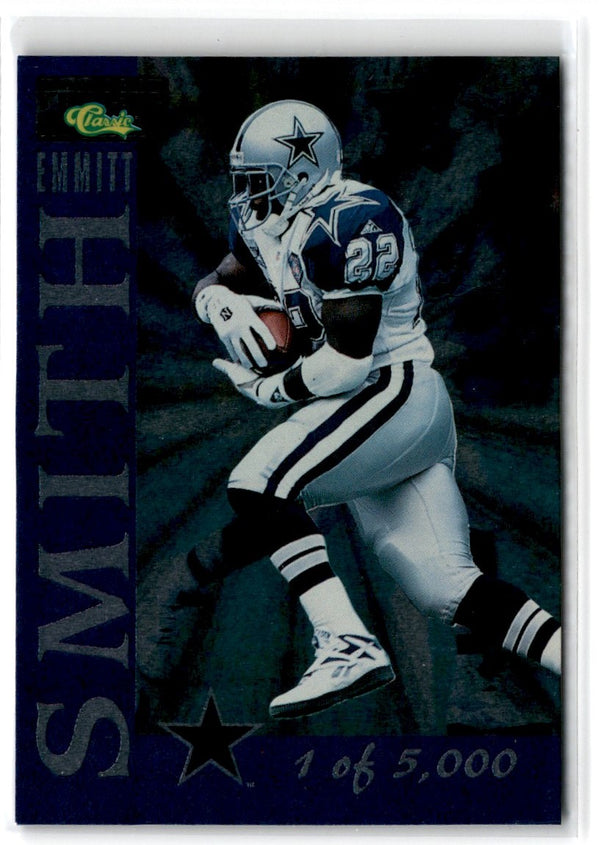 1996 Select Certified Blue Emmitt Smith #27