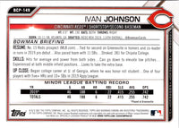2021 Bowman Ivan Johnson #BCP-149