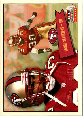 2001 Fleer Tradition Glossy Lance Schulters #234