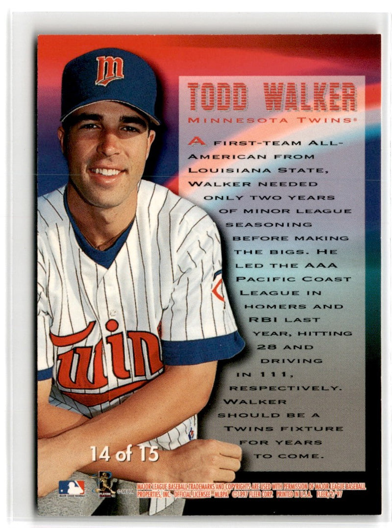 1997 Fleer Todd Walker