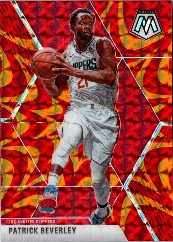 2019 Panini Mosaic Red Patrick Beverley #88