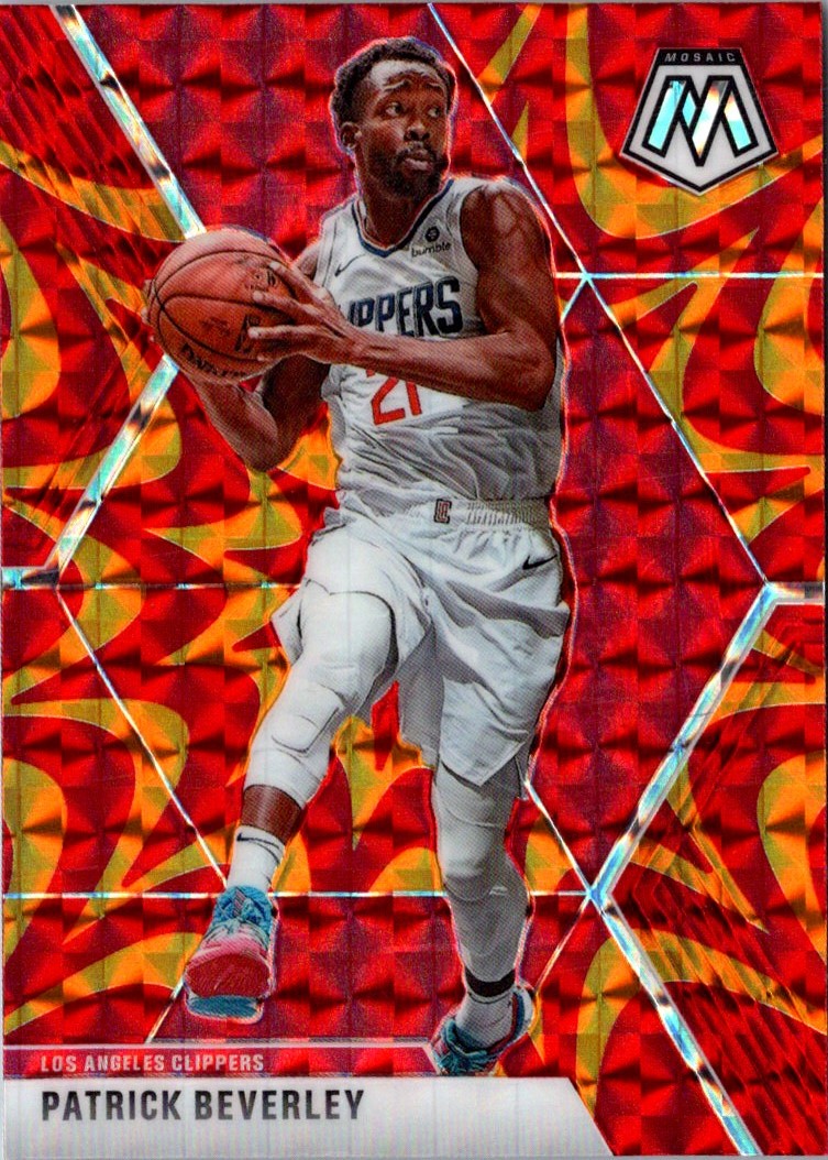 2019 Panini Mosaic Red Patrick Beverley