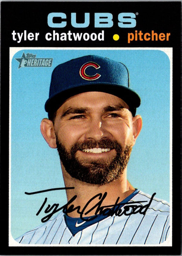 2020 Topps Heritage Tyler Chatwood #378