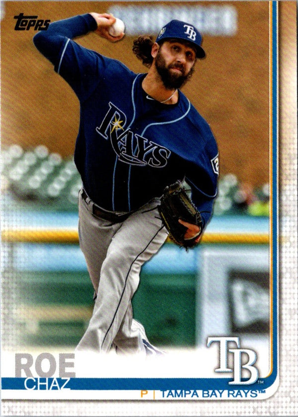 2019 Topps Tampa Bay Rays Chaz Roe #TB-11