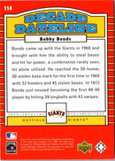 2001 Upper Deck Decade 1970's Bobby Bonds