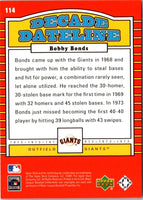 2001 Upper Deck Decade 1970's Bobby Bonds #114