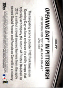 2018 Topps Opening Day Pittsburgh Pirates